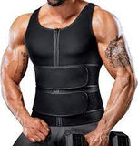 Gilet de sudation pour homme LIYUN, gilet de sudation amincissant à double ceinture